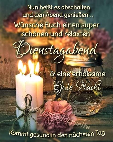 dienstag gute nacht bilder